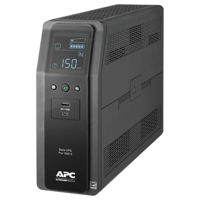 APC BR1500MS2 Back-UPS Pro 1500VA 10 Outlet LCD Battery Backup