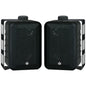 BIC AMERICA RTRV44-2 Rtr 3Way Speakers Black