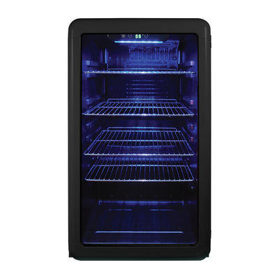 MAGIC CHEF(R) MCB34CHB 3.4Cuft Retro Bev Clr Blk