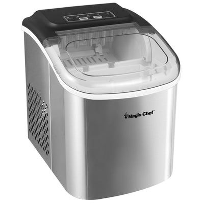MAGIC CHEF(R) MCIM27ST 27Lb Prt Cntr Ice Mkr Ss