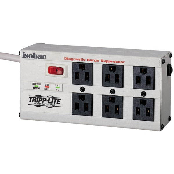 TRIPP LITE ISOBAR6 ULTRA 6 Out Surge W/ 6Ft Cord