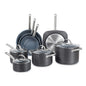 BLACK+DECKER(TM) BDK100B 12Pc Cha Alm Cookware Set